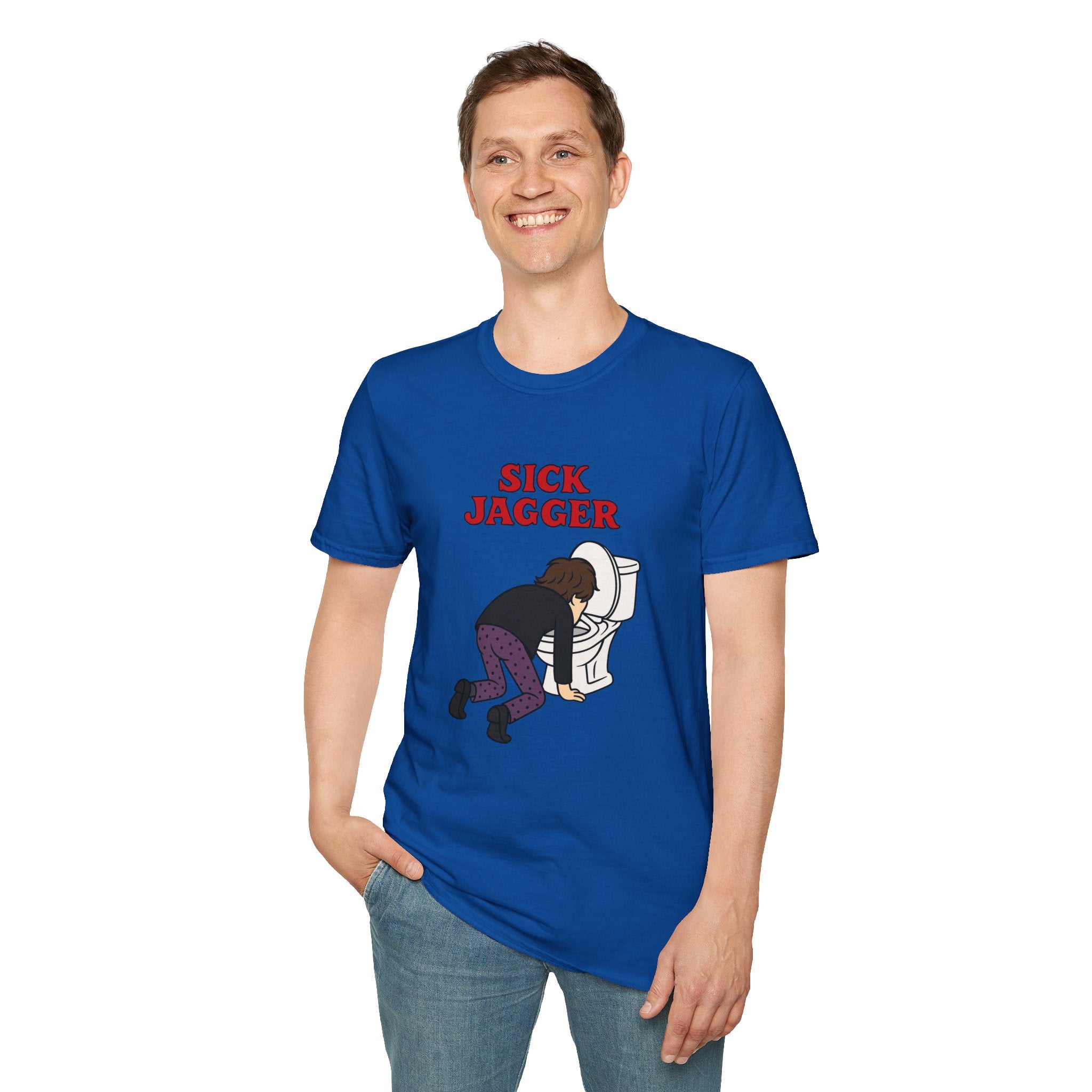 Sick Jagger funny shirt parody comedy tribute sick singer mick wordplay