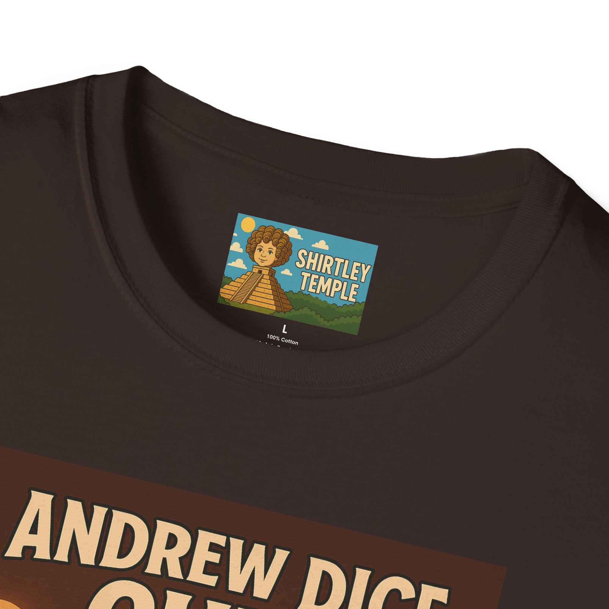 Andrew Dice Cube funny mashup Comedian T-Shirt, Humorous Wordplay Tee, Unisex Softstyle Top