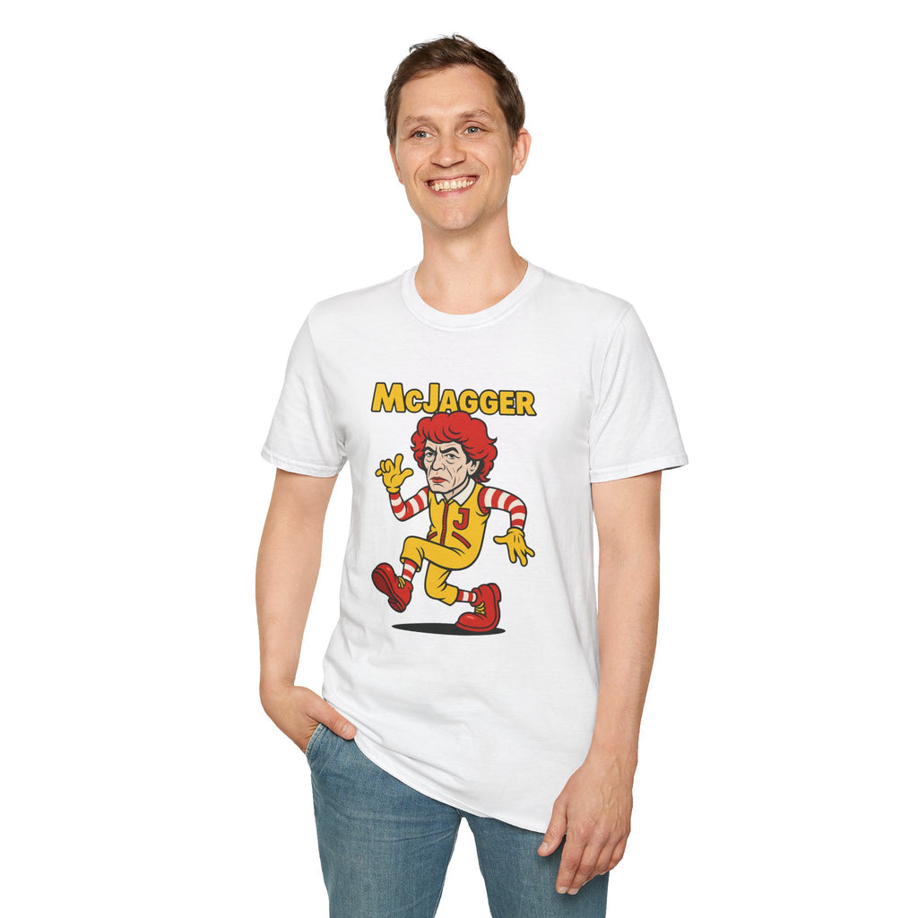 McJagger funny shirt parody tribute wordplay comedy pun