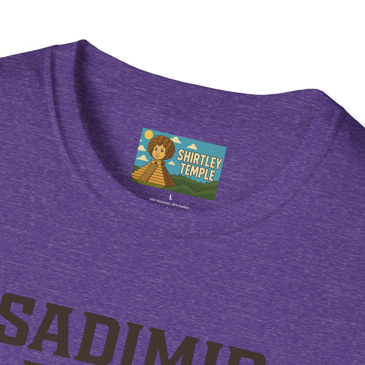 Sadimir Putin Funny T-Shirt, Vladimir Putin Parody Tee, Sad Person Comedy Shirt, Wordplay Humor Top