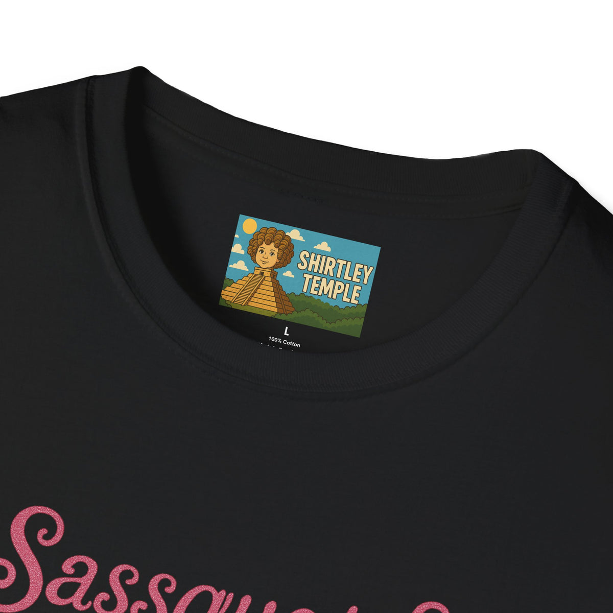 Sassquatch Unisex T-Shirt, Funny Sasquatch Shirt with Sassy Flair, Comedy Parody Tee, Wordplay Design, Bigfoot Graphic Shirt