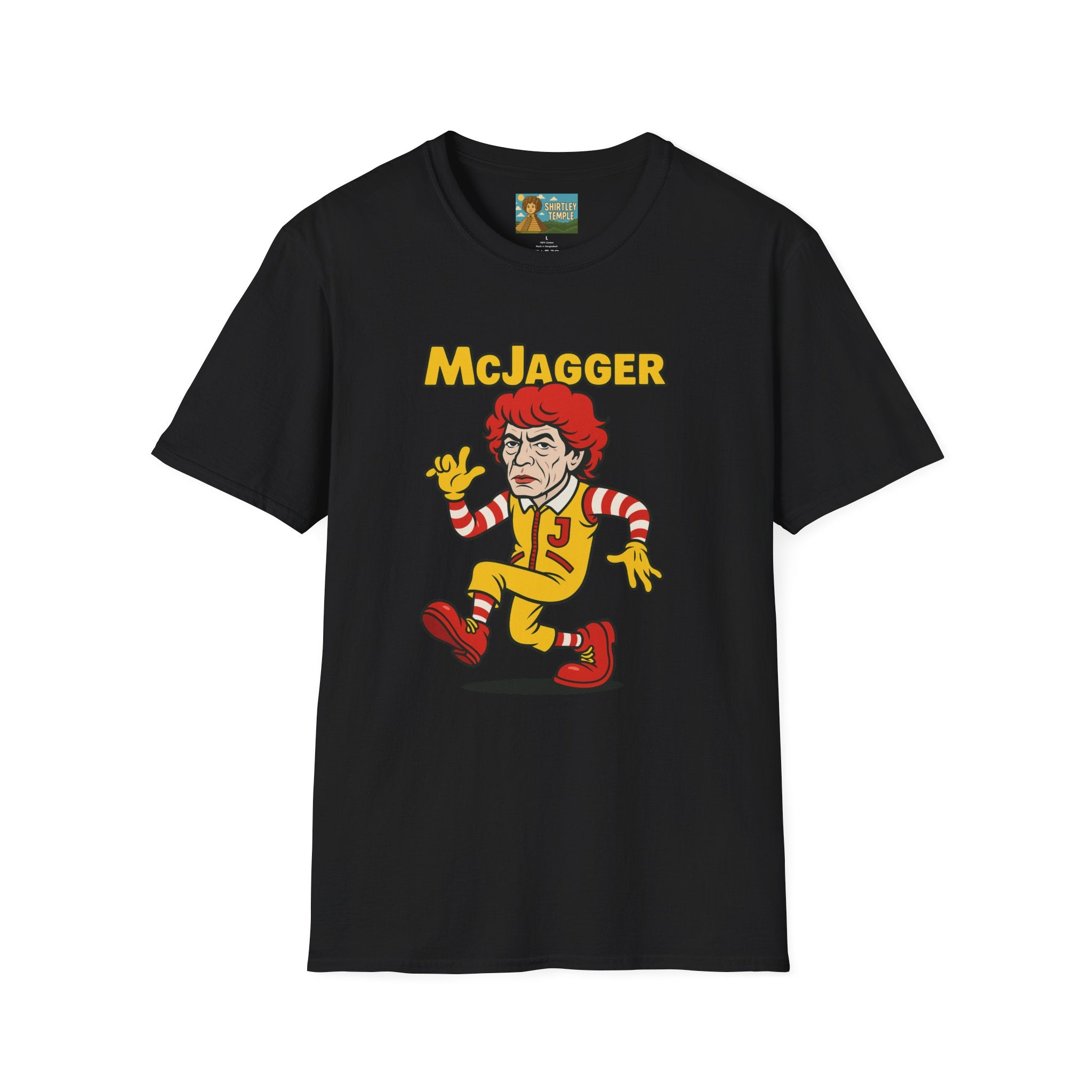 McJagger funny shirt parody tribute wordplay comedy pun