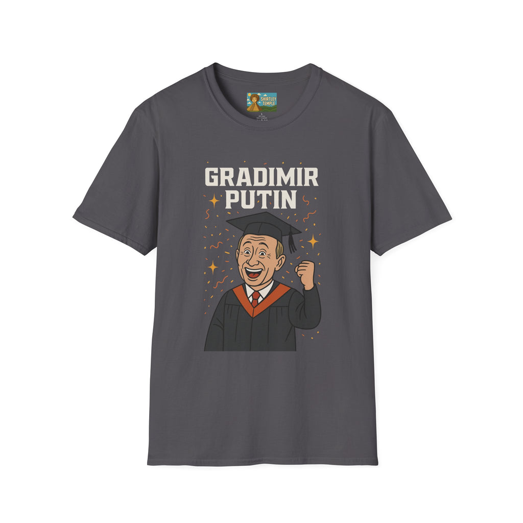 Gradimir Putin funny shirt wordplay vladimir putin graduating