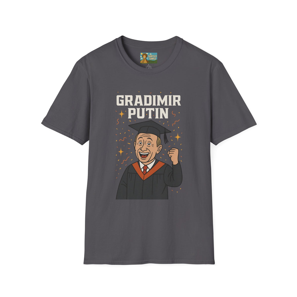 Gradimir Putin funny shirt wordplay vladimir putin graduating