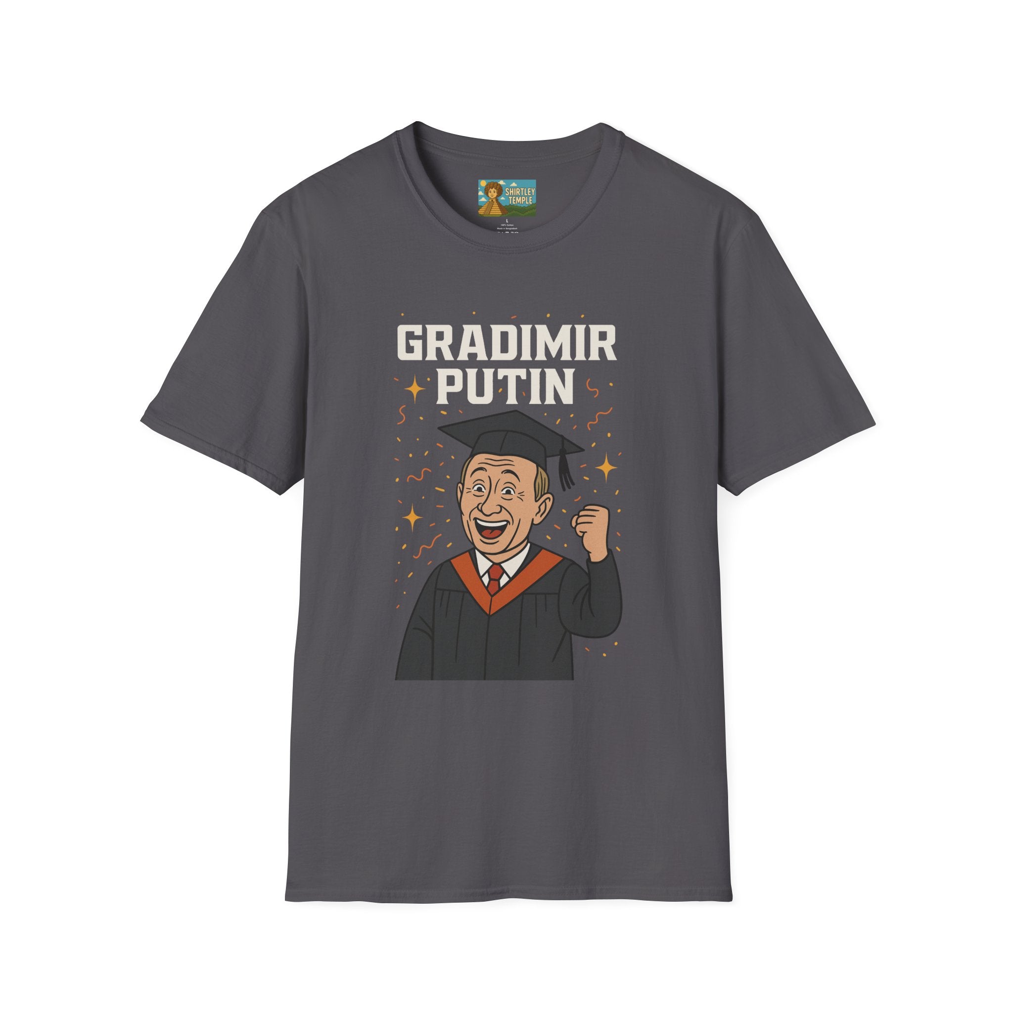 Gradimir Putin funny shirt wordplay vladimir putin graduating