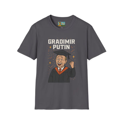 Gradimir Putin funny shirt wordplay vladimir putin graduating
