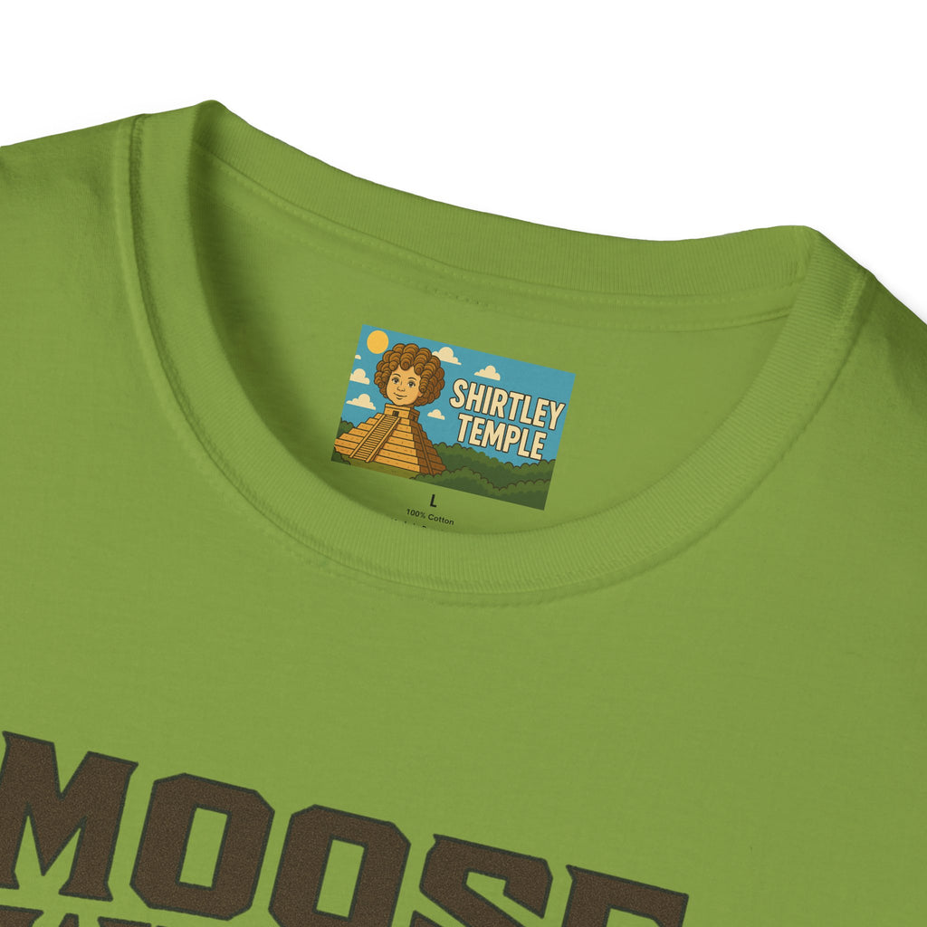 Moose Willis T-Shirt, Bruce Willis Parody Shirt, Moose Pun Tee, Comedy Mashup Apparel