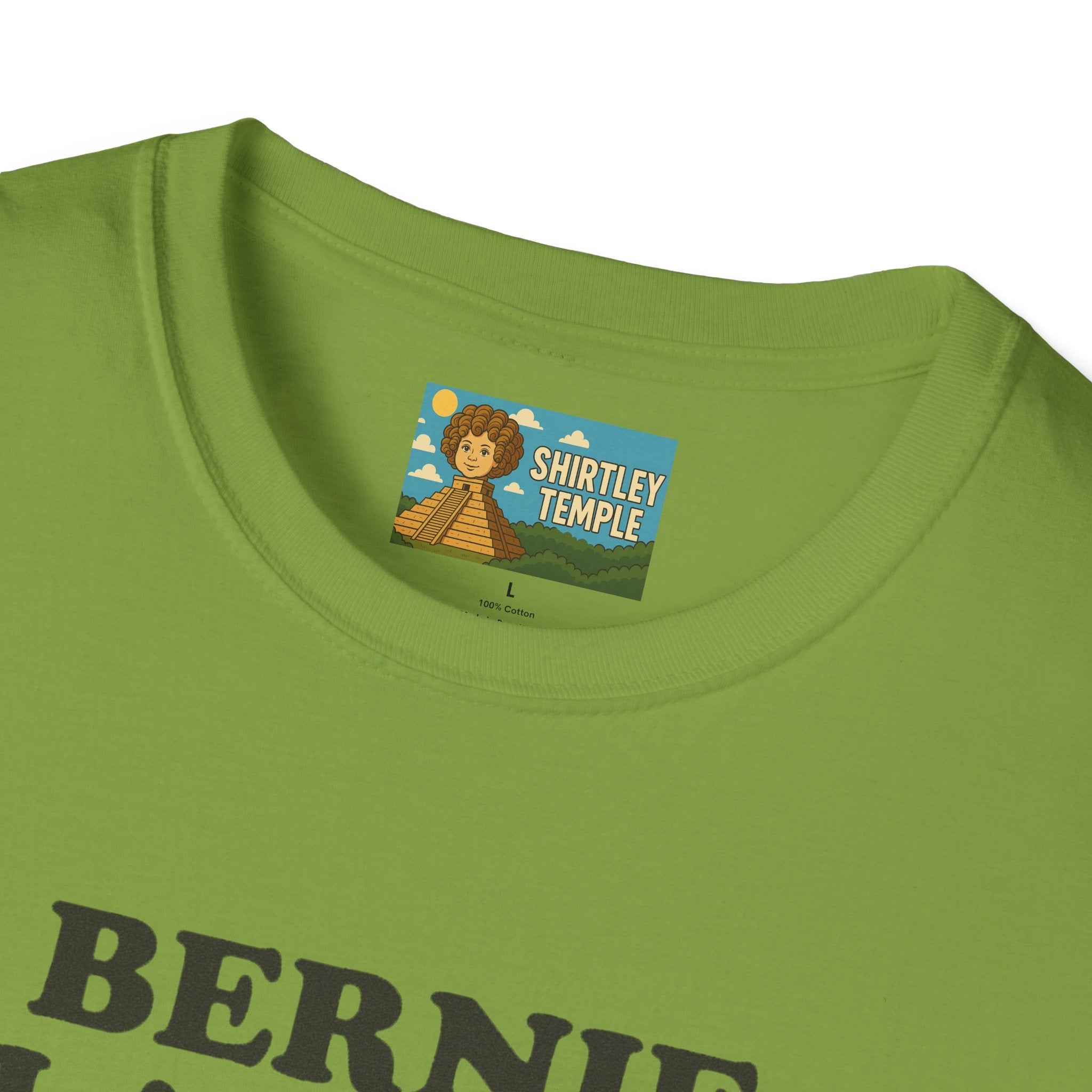 Bernie Flanders funny mashup simpson's style Bernie Sanders and Ned Flanders wordplay nerd gift unisex tee