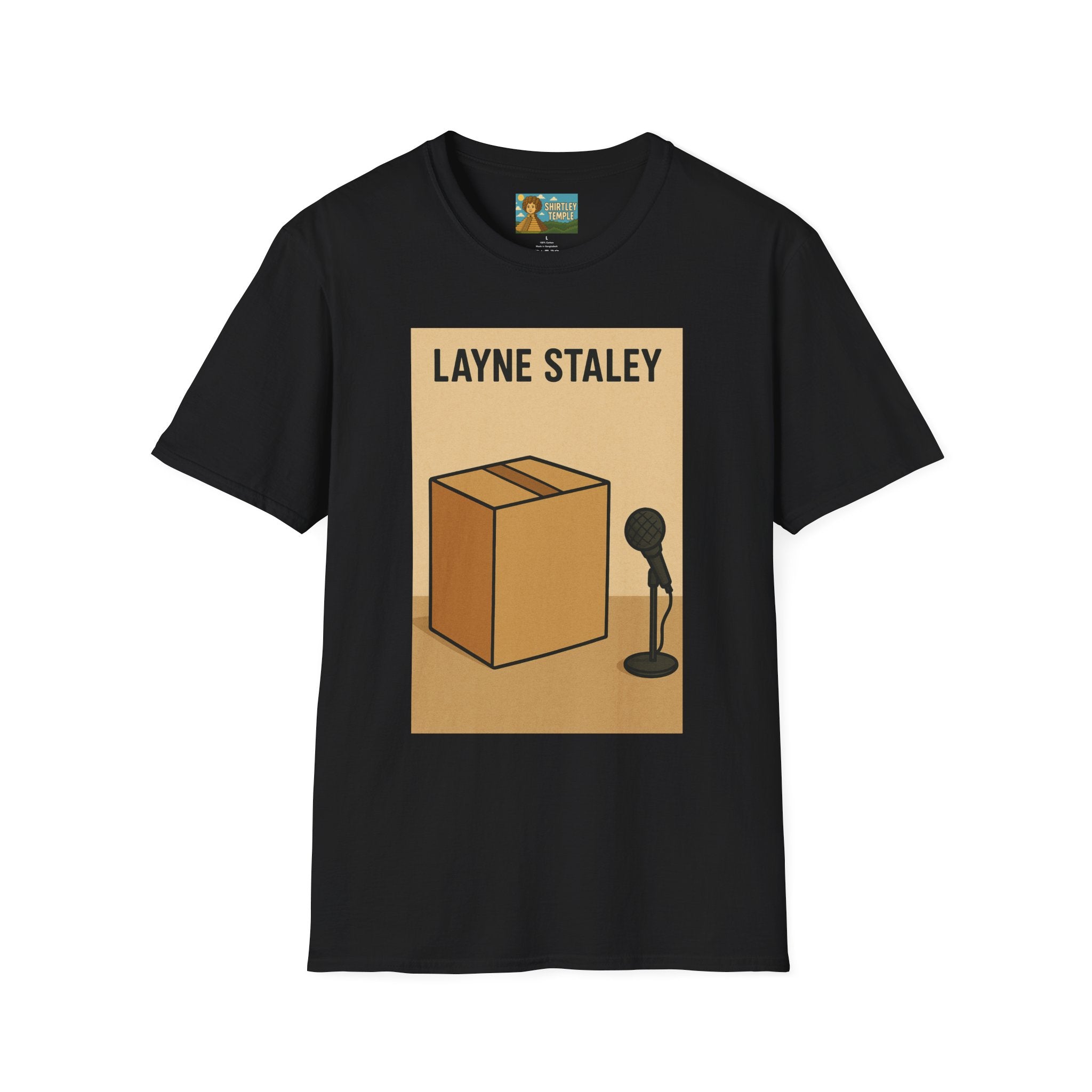 Layne Staley Man in the Box Unisex Softstyle T-Shirt - Alice in Chains Inspired Tee, Music Fan Gift, Grunge Rock Band Top, Funny