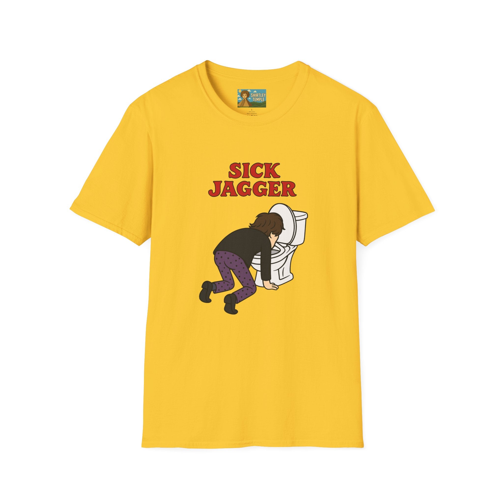 Sick Jagger funny shirt parody comedy tribute sick singer mick wordplay