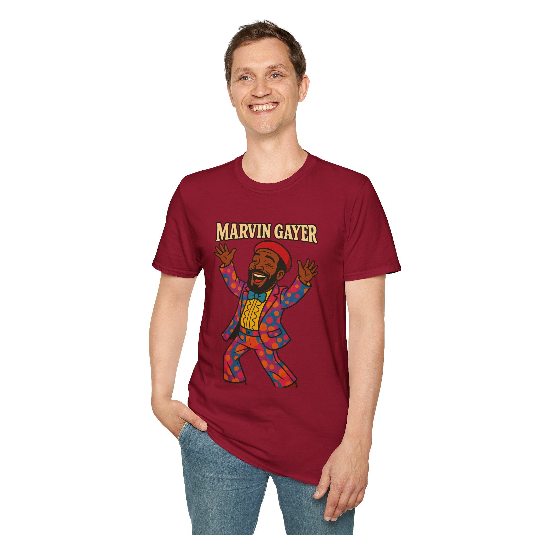 Marvin Gayer Funny Tribute T-Shirt, Parody Tee, Marvin Gaye Shirt, Unisex Top, Music Fan Gift