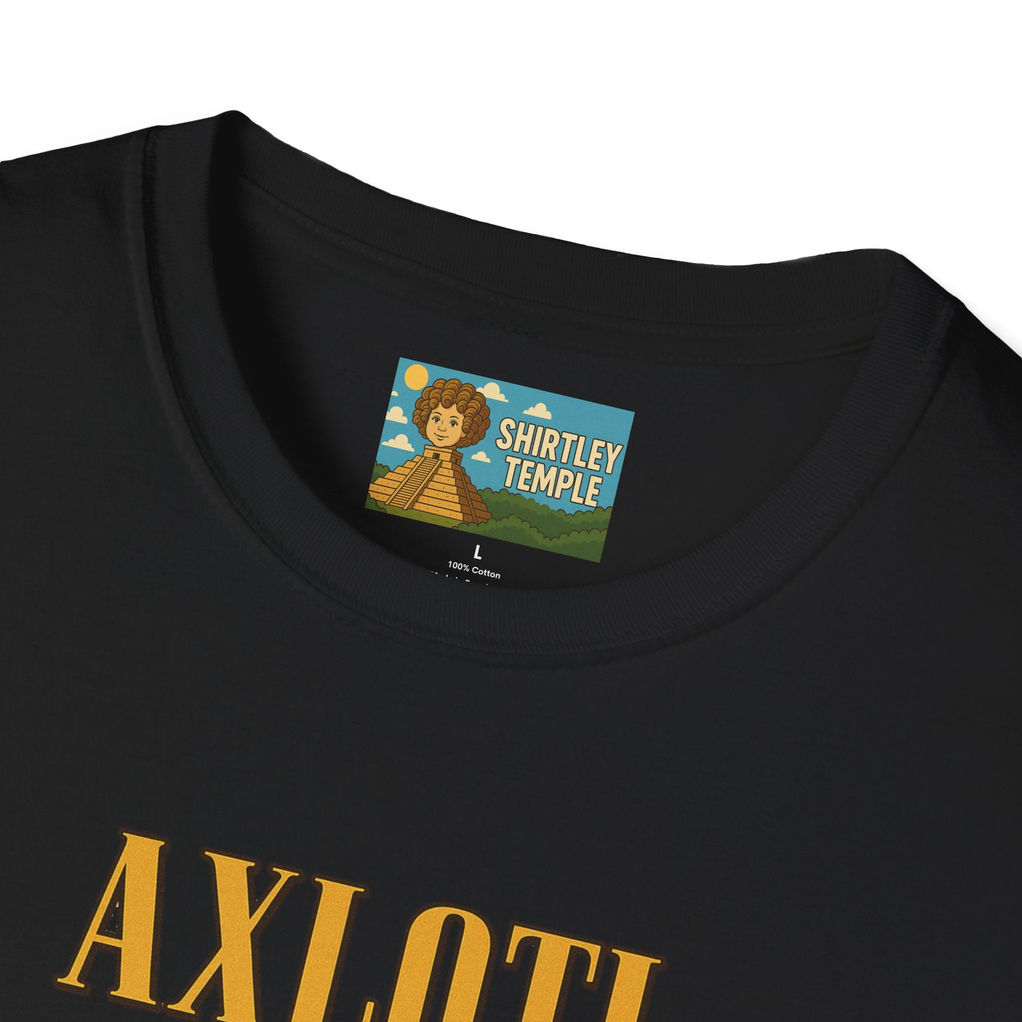 Axlotl Rose funny mashup of Axle Rose and an axolotl. guns 'n' roses biology nerd gift