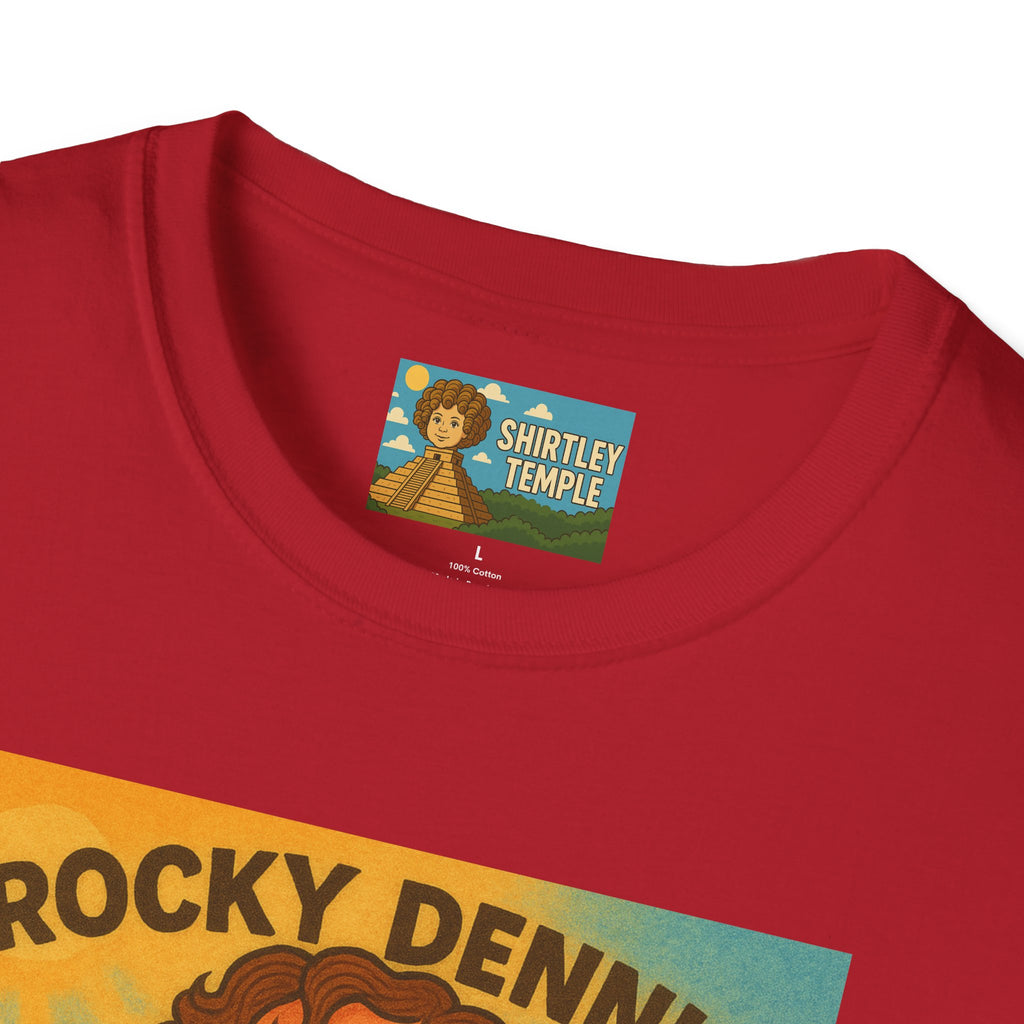 Rocky Dennis The Mask Rocky Mashup T-Shirt, Funny Movie Crossover Tee, Rocky Balboa Gift Shirt, Unisex Softstyle Top
