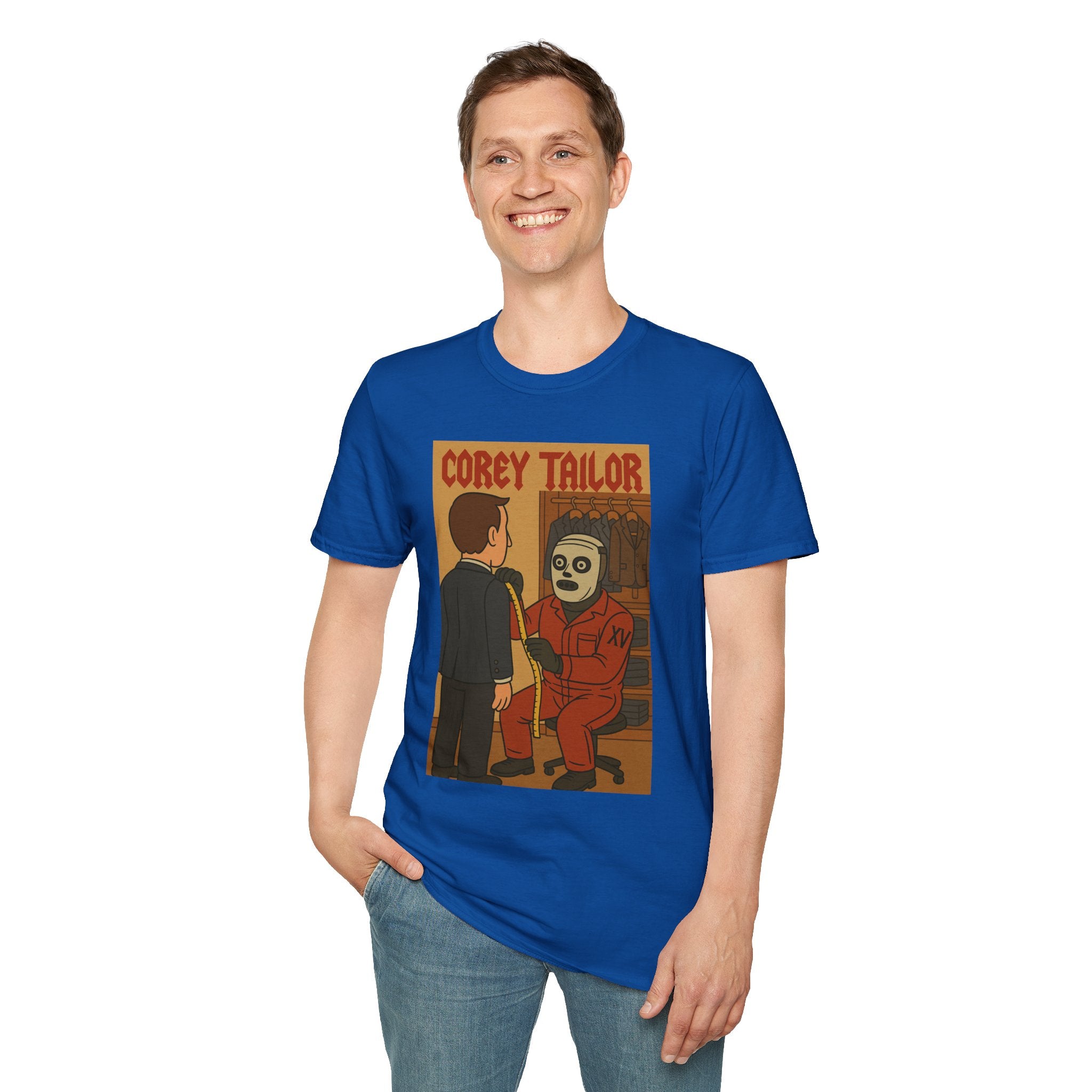 Corey Tailor Funny Shirt, Parody Apparel, Softstyle T-Shirt, Mashup Comedy, Unisex Tee