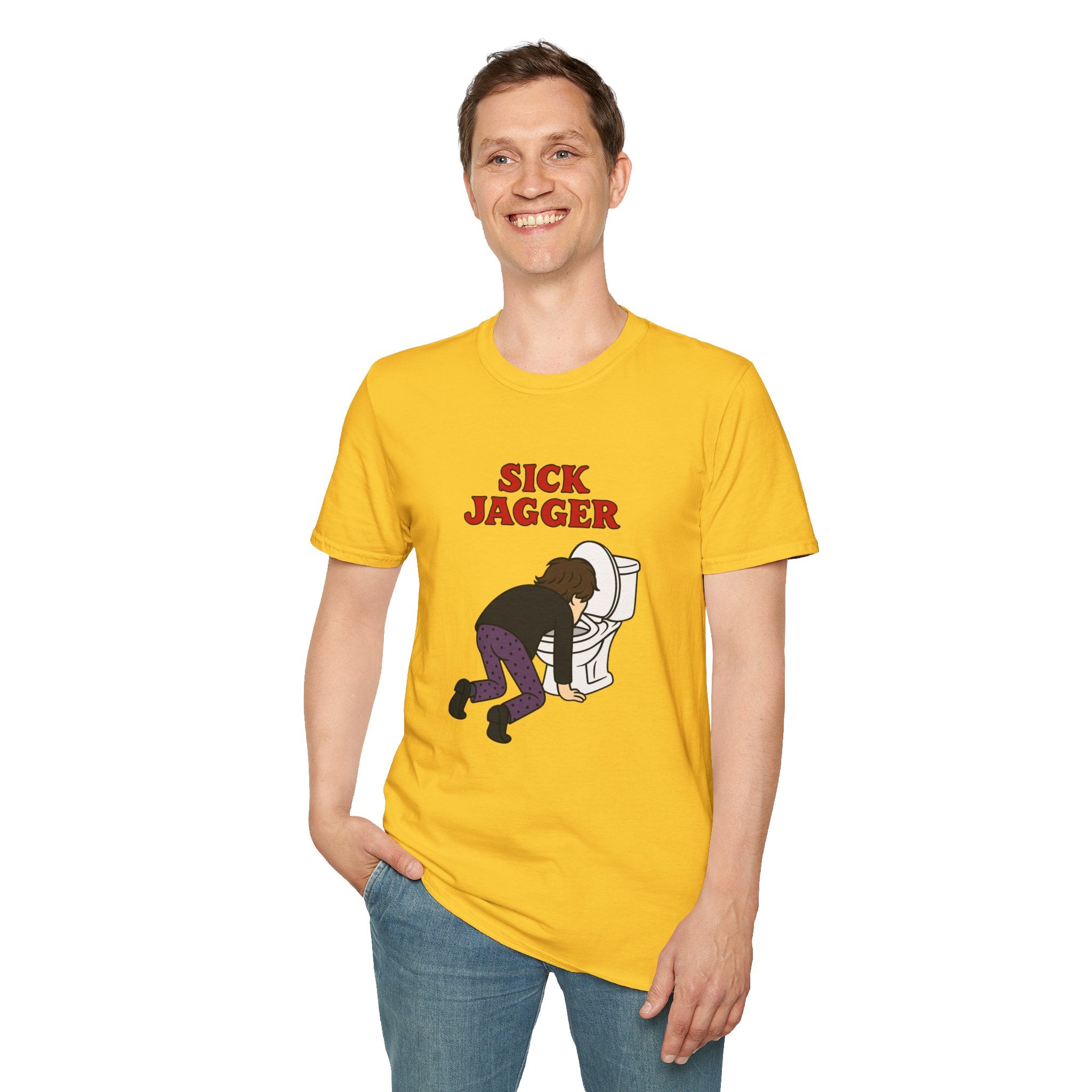 Sick Jagger funny shirt parody comedy tribute sick singer mick wordplay
