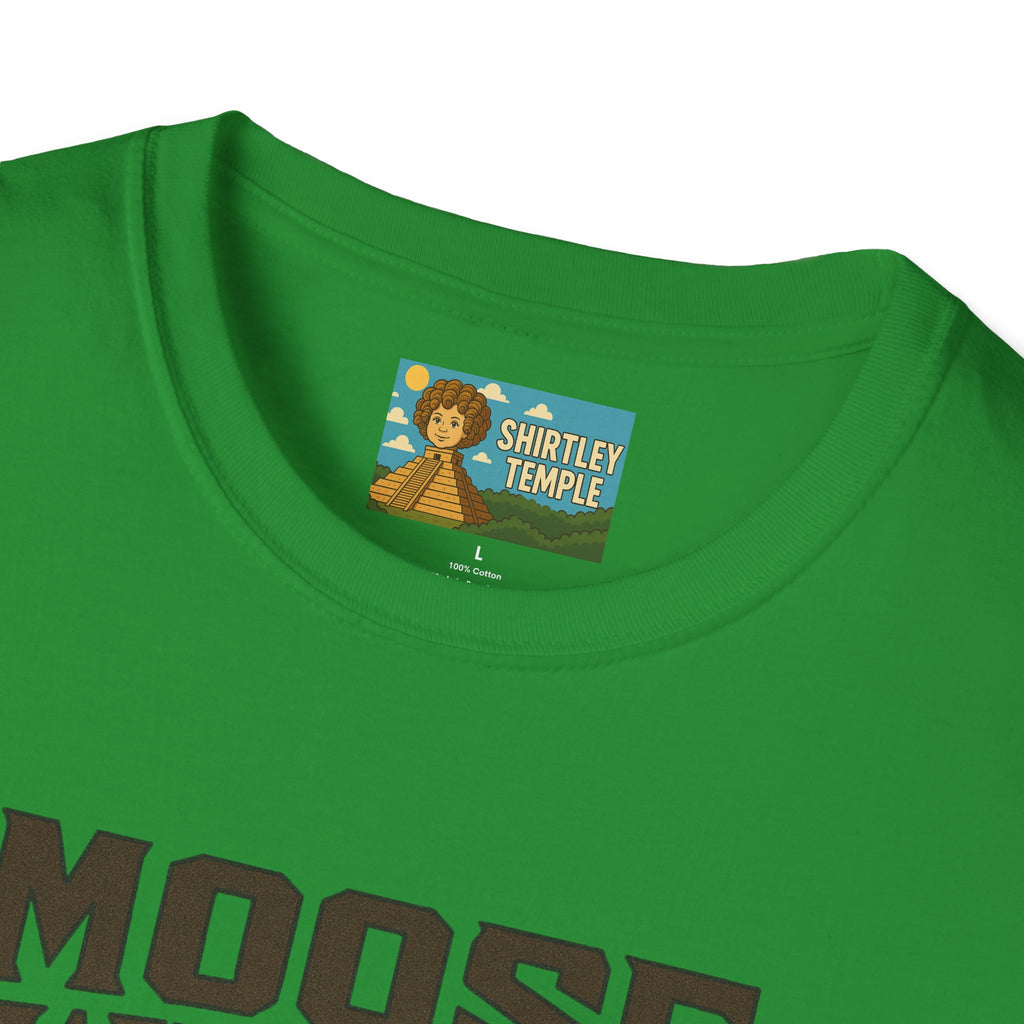 Moose Willis T-Shirt, Bruce Willis Parody Shirt, Moose Pun Tee, Comedy Mashup Apparel