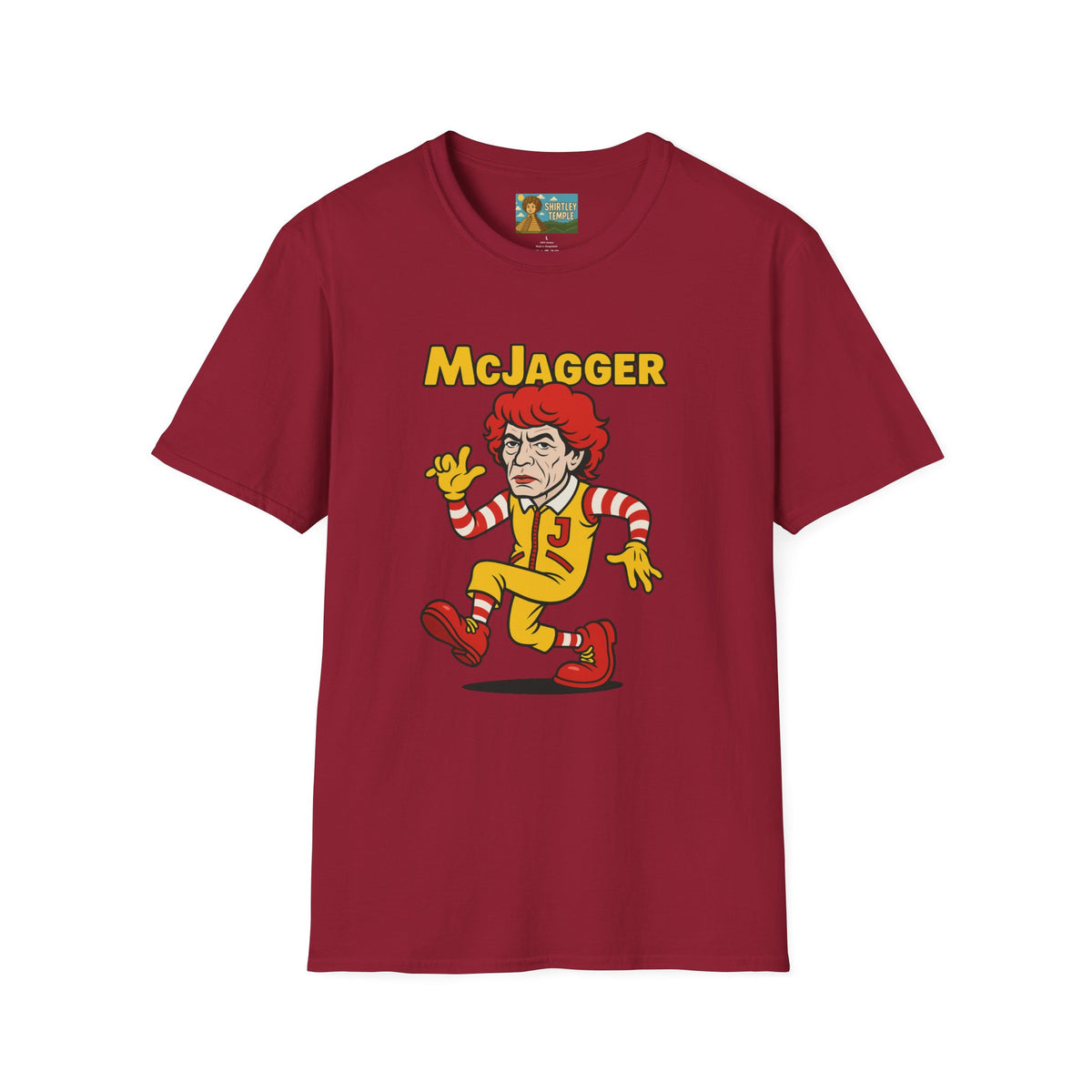McJagger funny shirt parody tribute wordplay comedy pun
