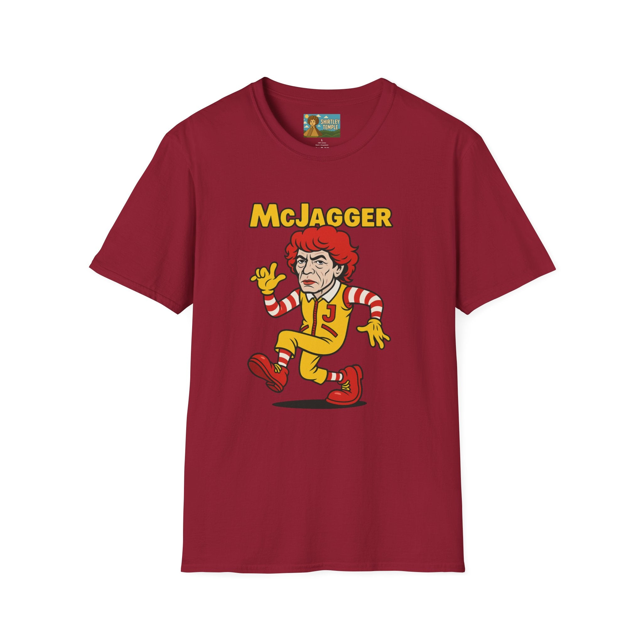 McJagger funny shirt parody tribute wordplay comedy pun