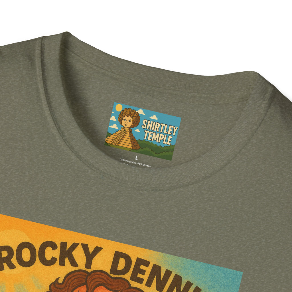 Rocky Dennis The Mask Rocky Mashup T-Shirt, Funny Movie Crossover Tee, Rocky Balboa Gift Shirt, Unisex Softstyle Top