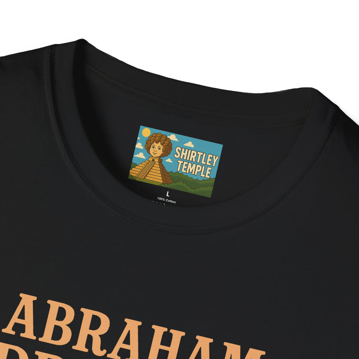 Abraham Drinkin' Party Shirt, St. Patrick's Day Tee, Unisex Tshirt, Funny Wordplay Graphic Tee, Gift for History Buffs