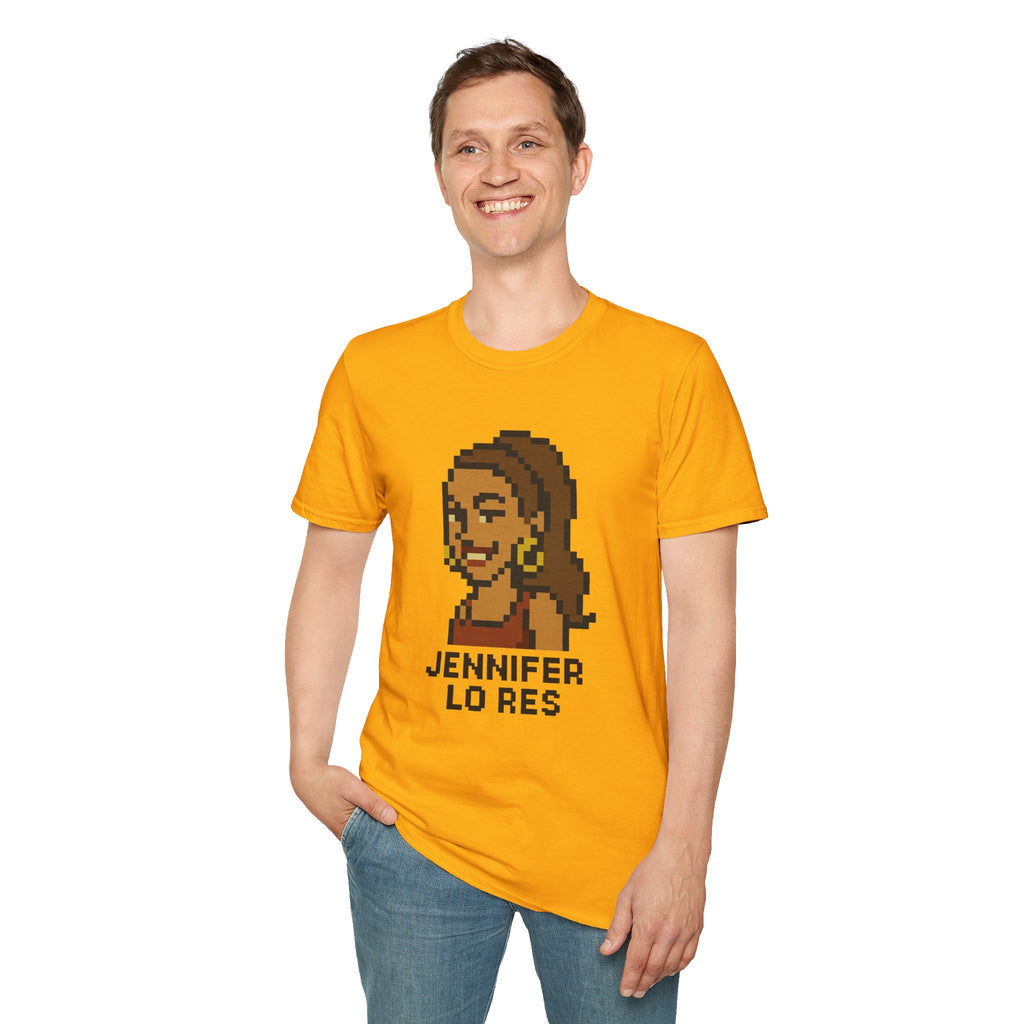 Jennifer Lo Res funny shirt parody apparel comedy tribute