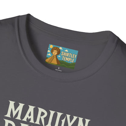 Marilyn Danson Funny Shirt, Mashup Tribute Tee, Parody Comedy Gift, Unisex Softstyle T-Shirt, Marilyn Manson Ted Danson