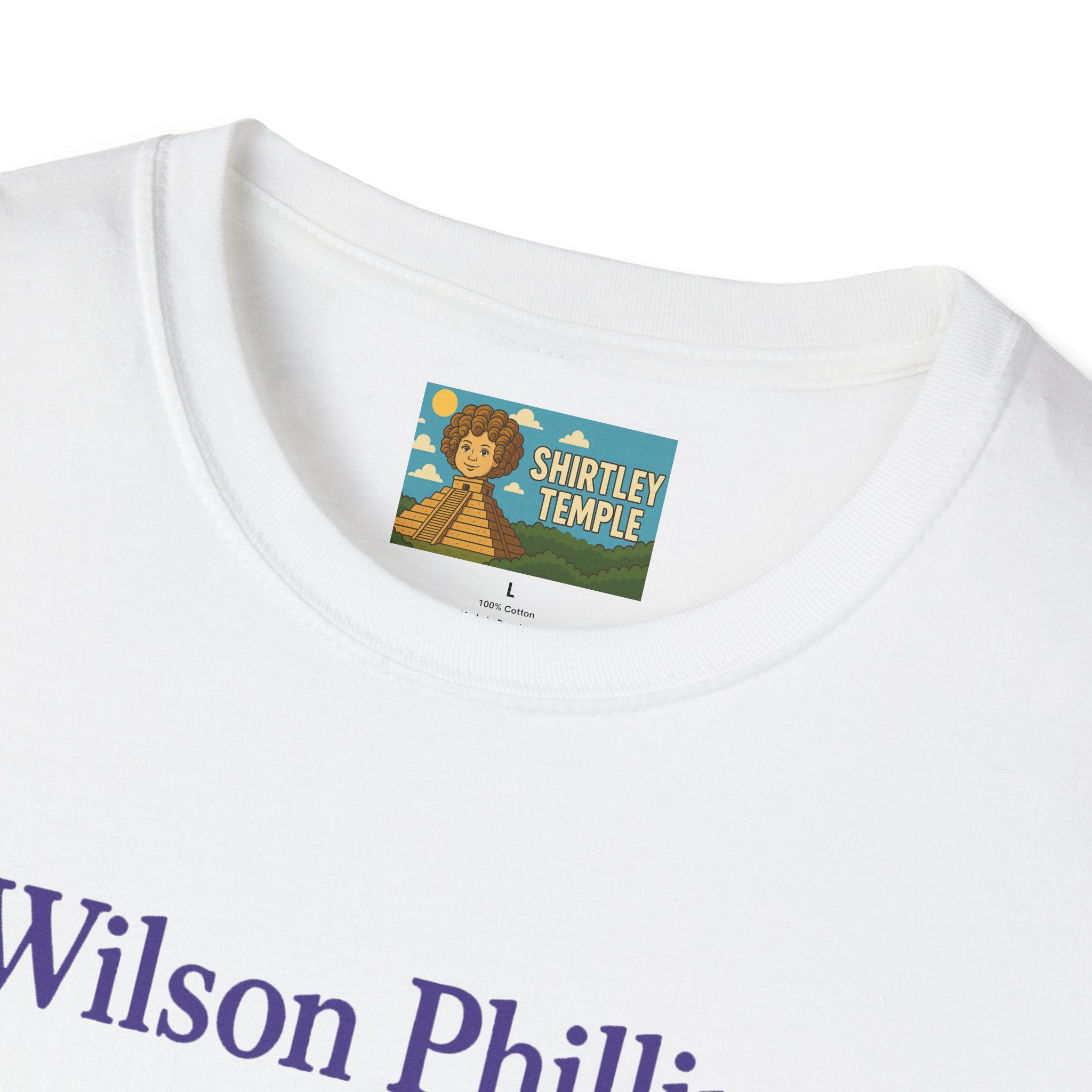 Wilson and Phillips Mashup Softstyle T-Shirt, Funny Wordplay Tribute Singers, Volleyball Theme Gift Tee