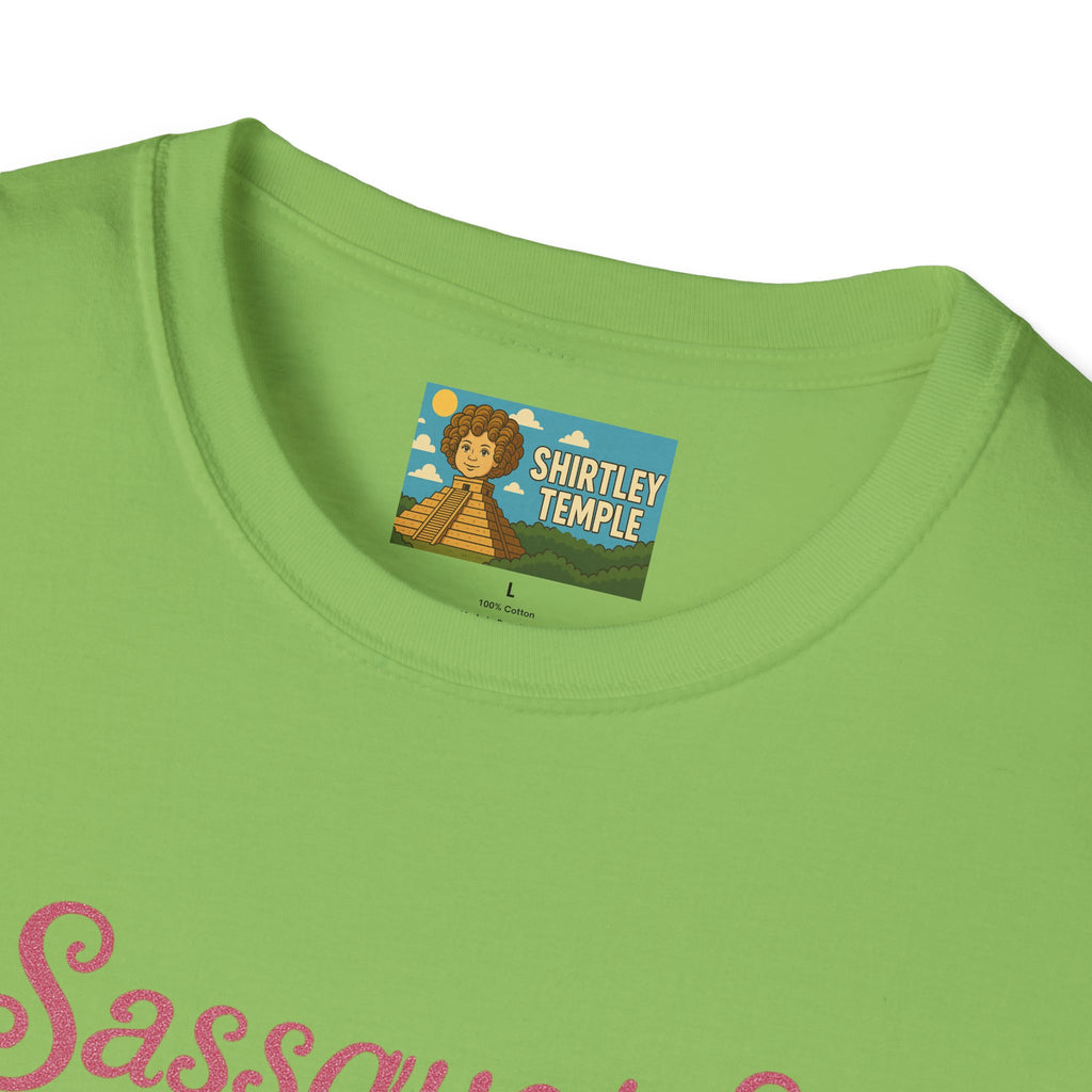 Sassquatch Unisex T-Shirt, Funny Sasquatch Shirt with Sassy Flair, Comedy Parody Tee, Wordplay Design, Bigfoot Graphic Shirt