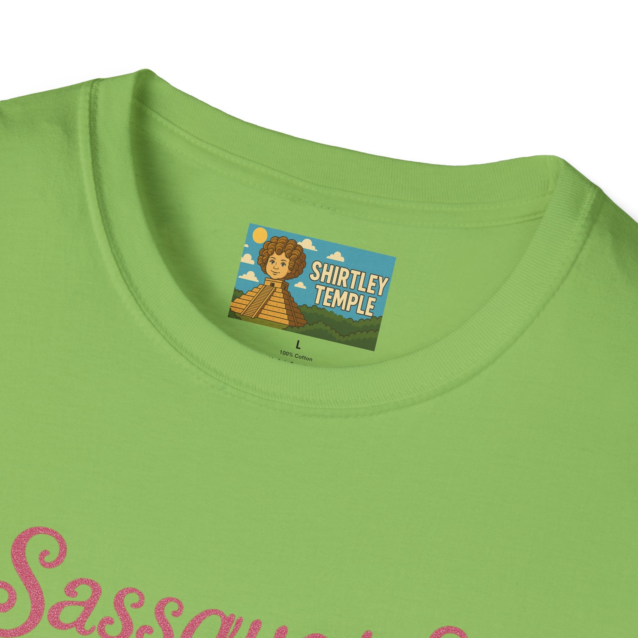 Sassquatch Unisex T-Shirt, Funny Sasquatch Shirt with Sassy Flair, Comedy Parody Tee, Wordplay Design, Bigfoot Graphic Shirt
