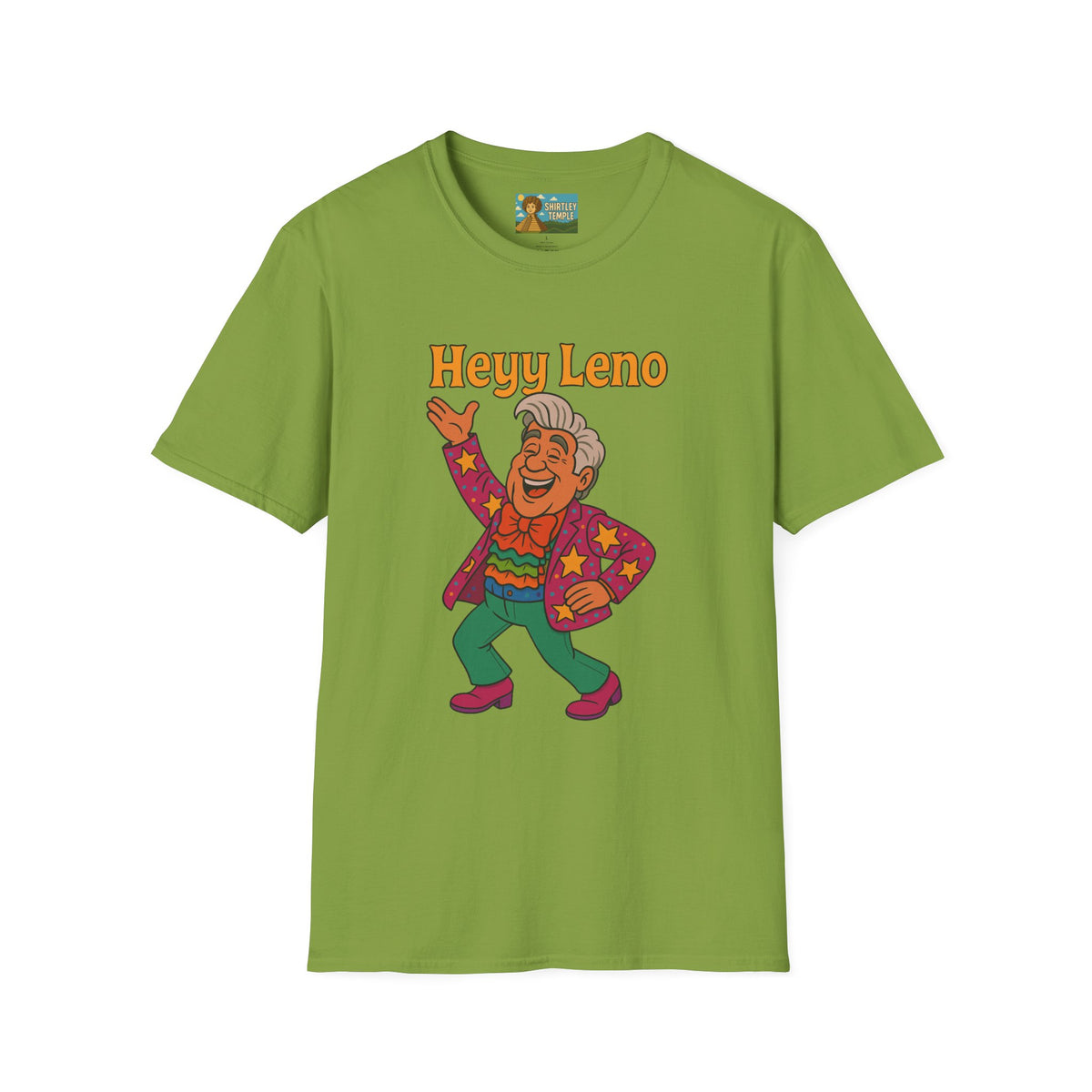 Heyy Leno funny shirt Jay leno parody tribute with extra flair