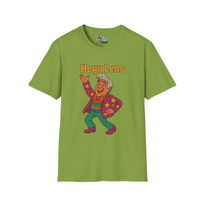 Heyy Leno funny shirt Jay leno parody tribute with extra flair