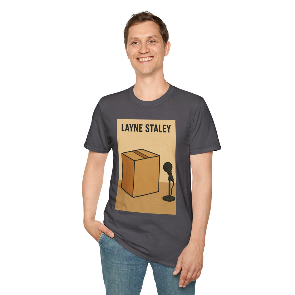 Layne Staley Man in the Box Unisex Softstyle T-Shirt - Alice in Chains Inspired Tee, Music Fan Gift, Grunge Rock Band Top, Funny