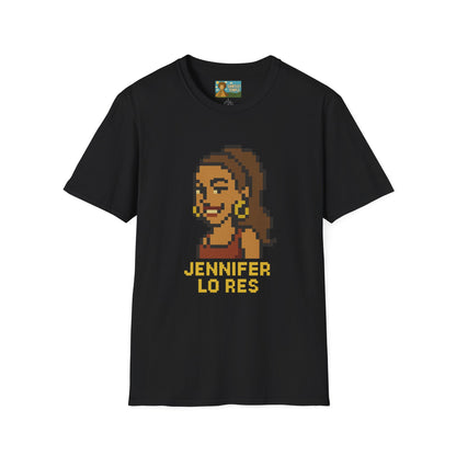 Jennifer Lo Res funny shirt parody apparel comedy tribute
