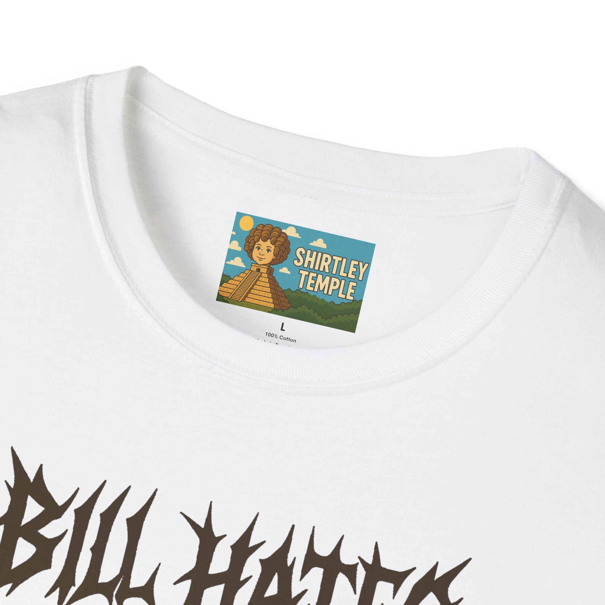 Bill Hates funny shirt parody apparel comedy tribute bill gates as a hateful person