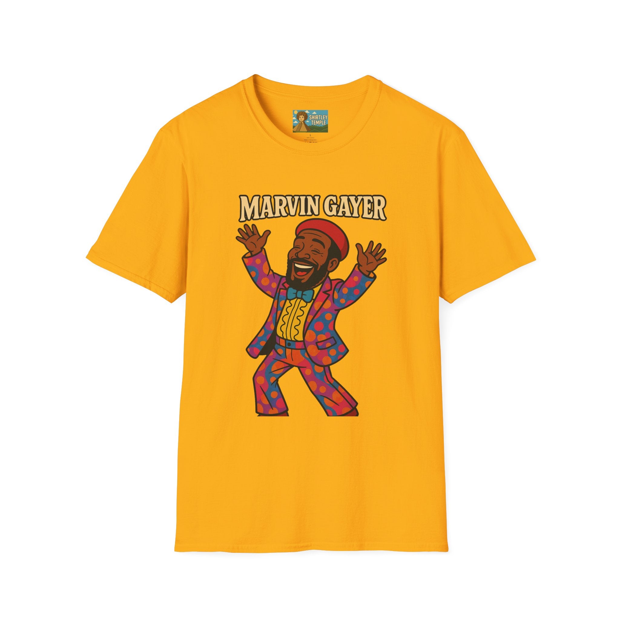 Marvin Gayer Funny Tribute T-Shirt, Parody Tee, Marvin Gaye Shirt, Unisex Top, Music Fan Gift