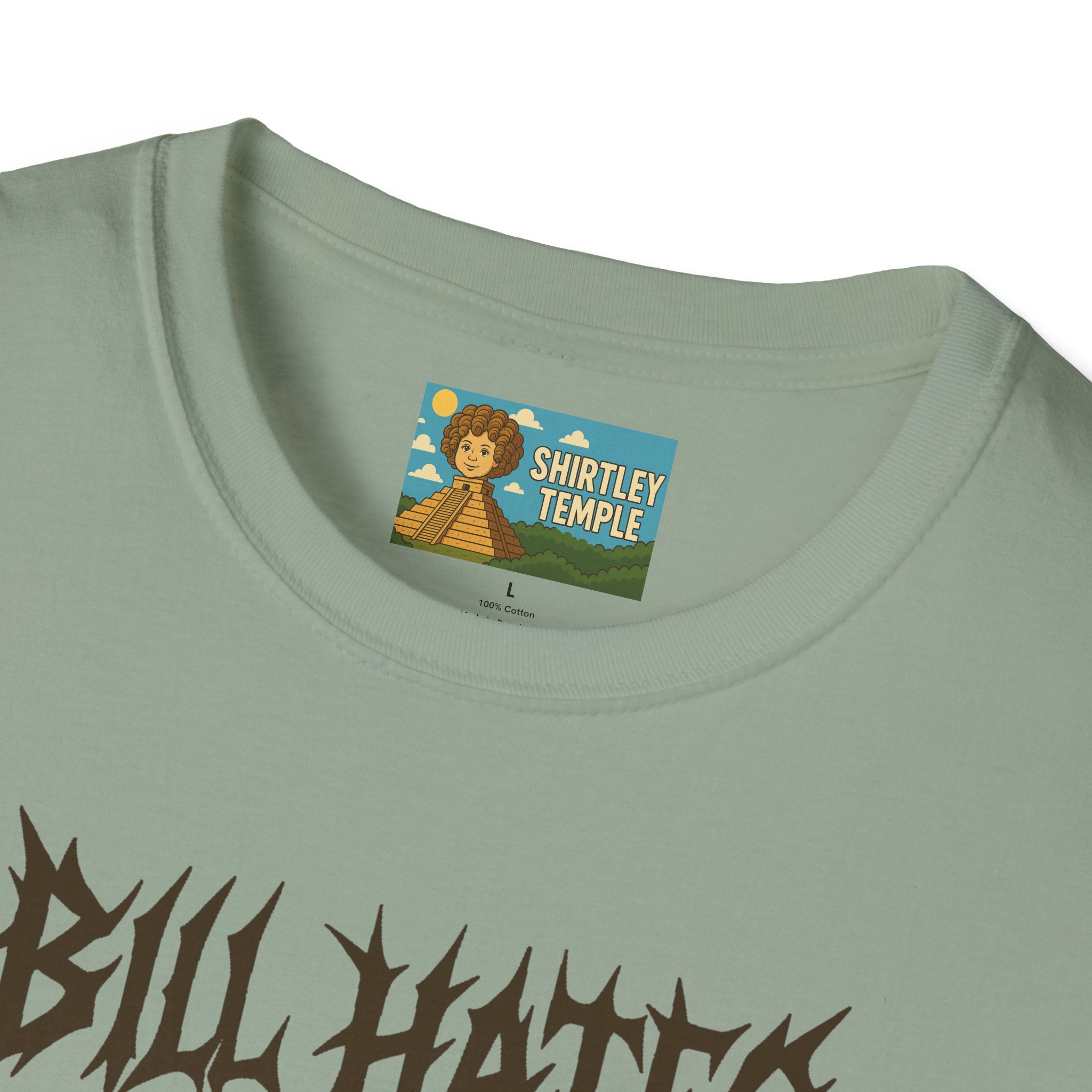 Bill Hates funny shirt parody apparel comedy tribute bill gates as a hateful person