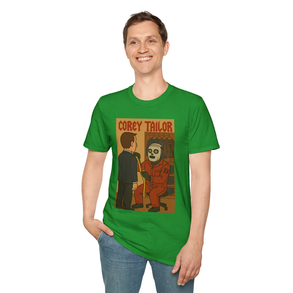 Corey Tailor Funny Shirt, Parody Apparel, Softstyle T-Shirt, Mashup Comedy, Unisex Tee