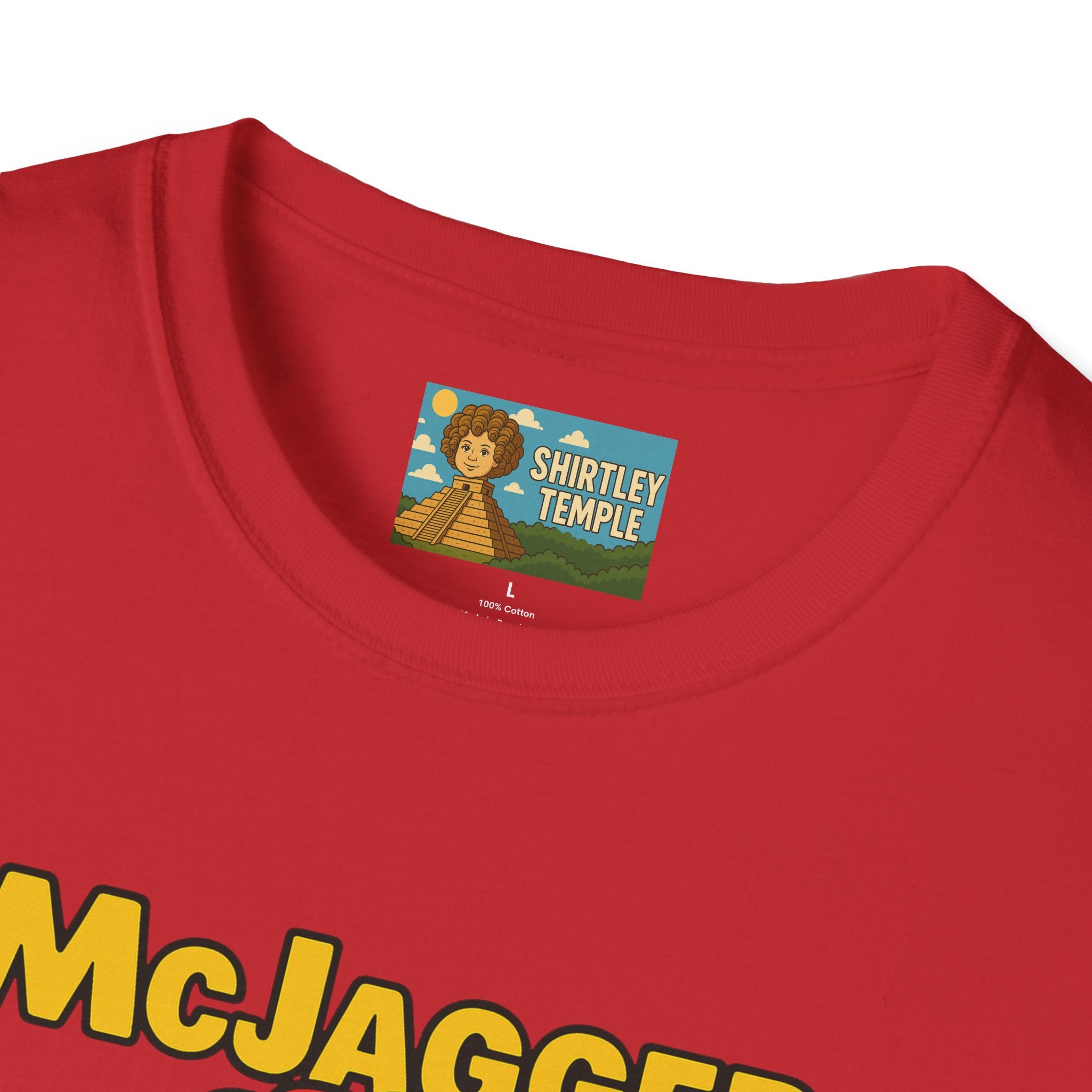 McJagger funny shirt parody tribute wordplay comedy pun