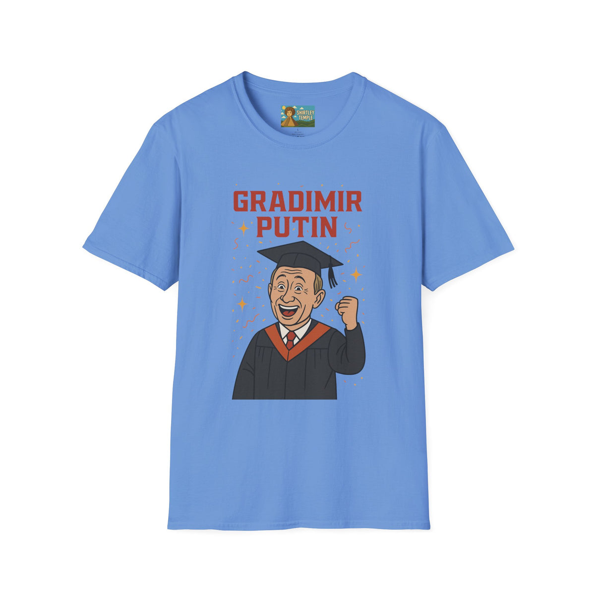 Gradimir Putin funny shirt wordplay vladimir putin graduating