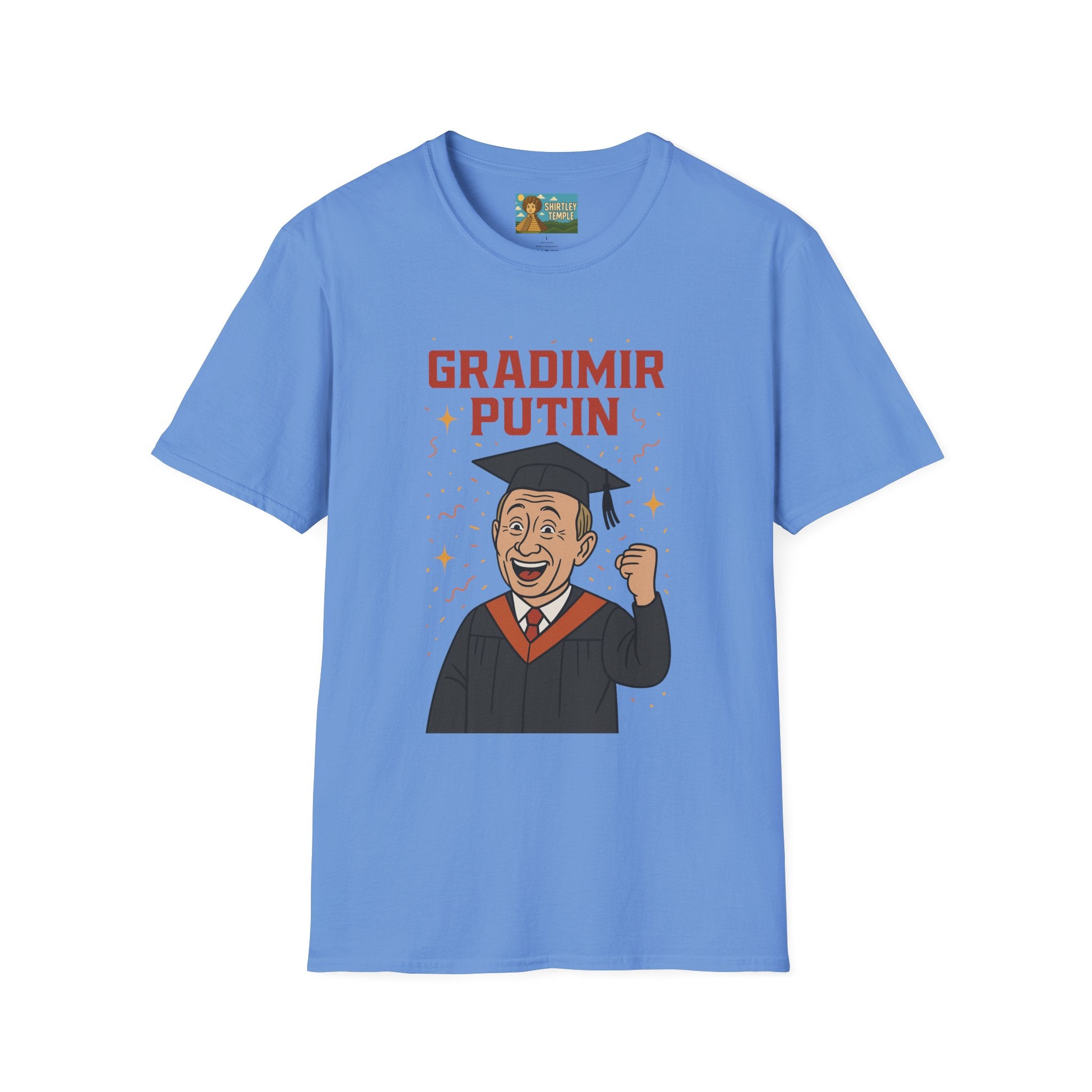 Gradimir Putin funny shirt wordplay vladimir putin graduating