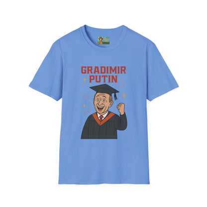 Gradimir Putin funny shirt wordplay vladimir putin graduating