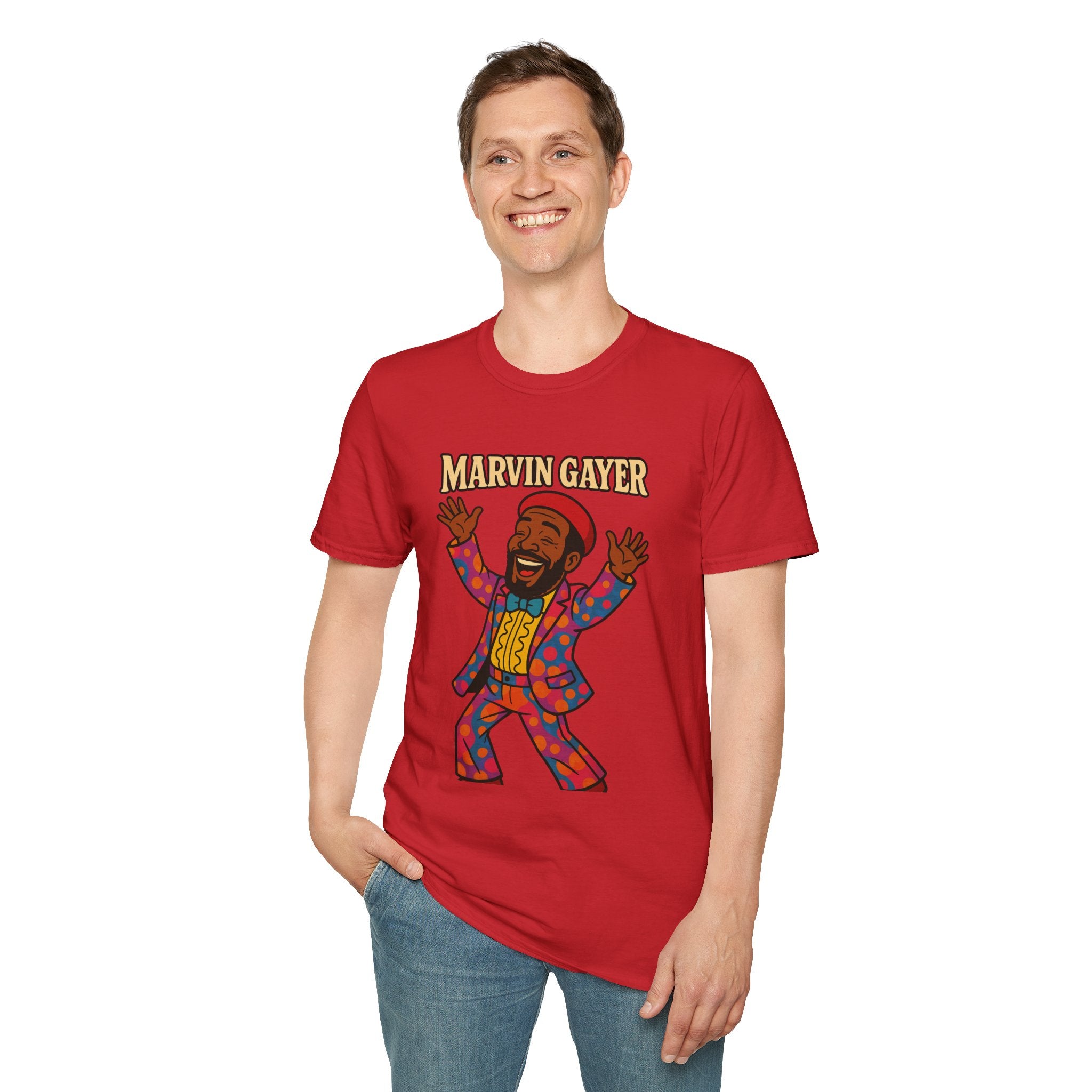 Marvin Gayer Funny Tribute T-Shirt, Parody Tee, Marvin Gaye Shirt, Unisex Top, Music Fan Gift