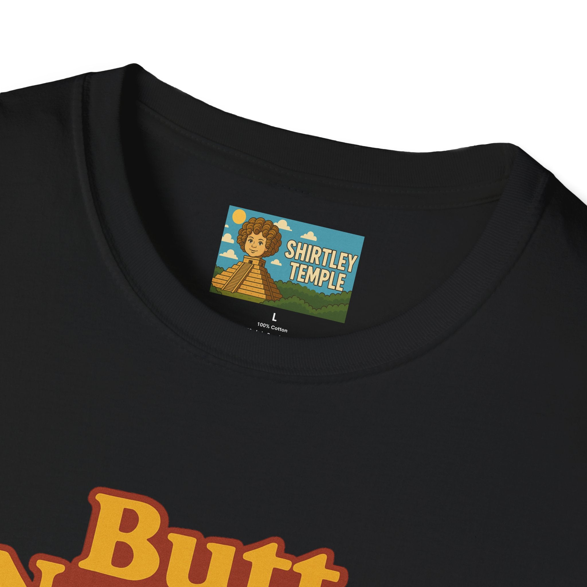 Butt Nuggets Funny Unisex Softstyle T-Shirt, Chicken Poop Pun Tee, Hilarious Wordplay Apparel, Comfy Graphic Shirt, Unisex Shirt for Joke