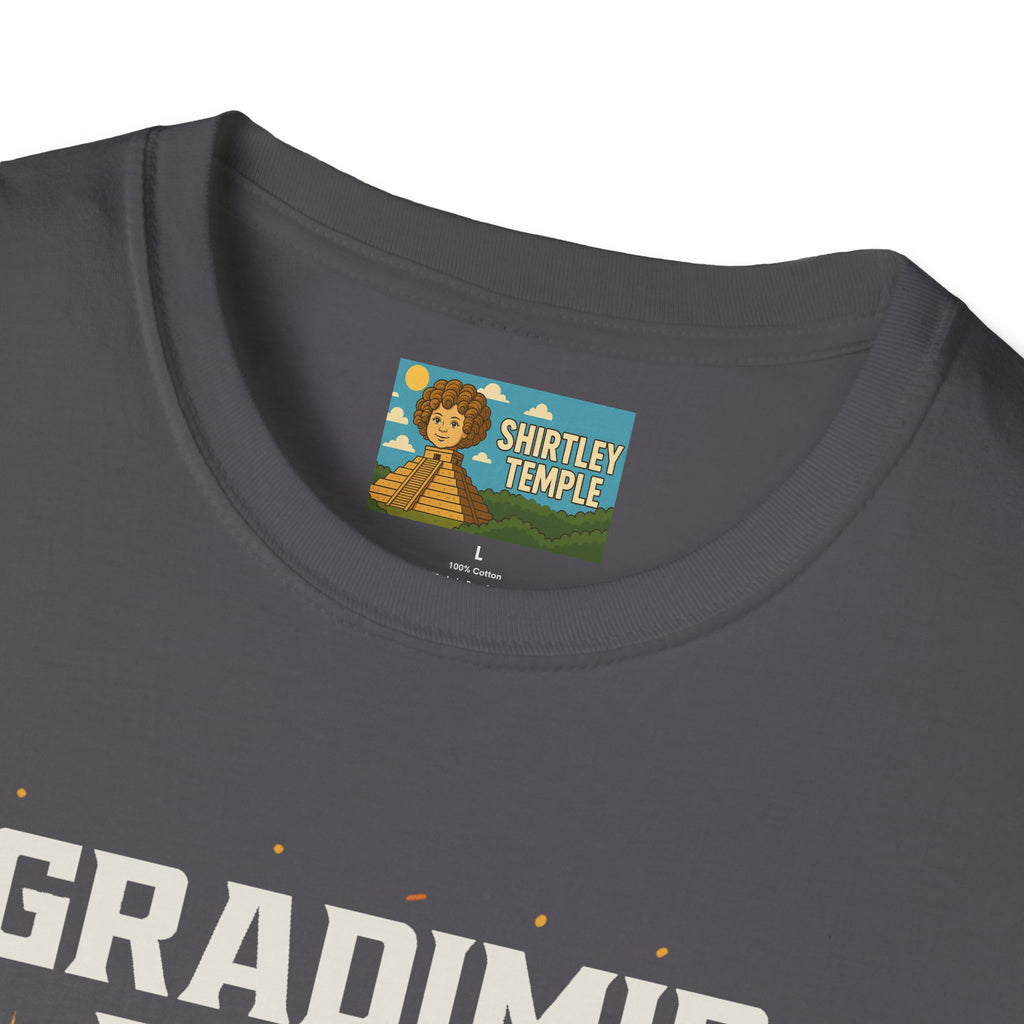 Gradimir Putin funny shirt wordplay vladimir putin graduating