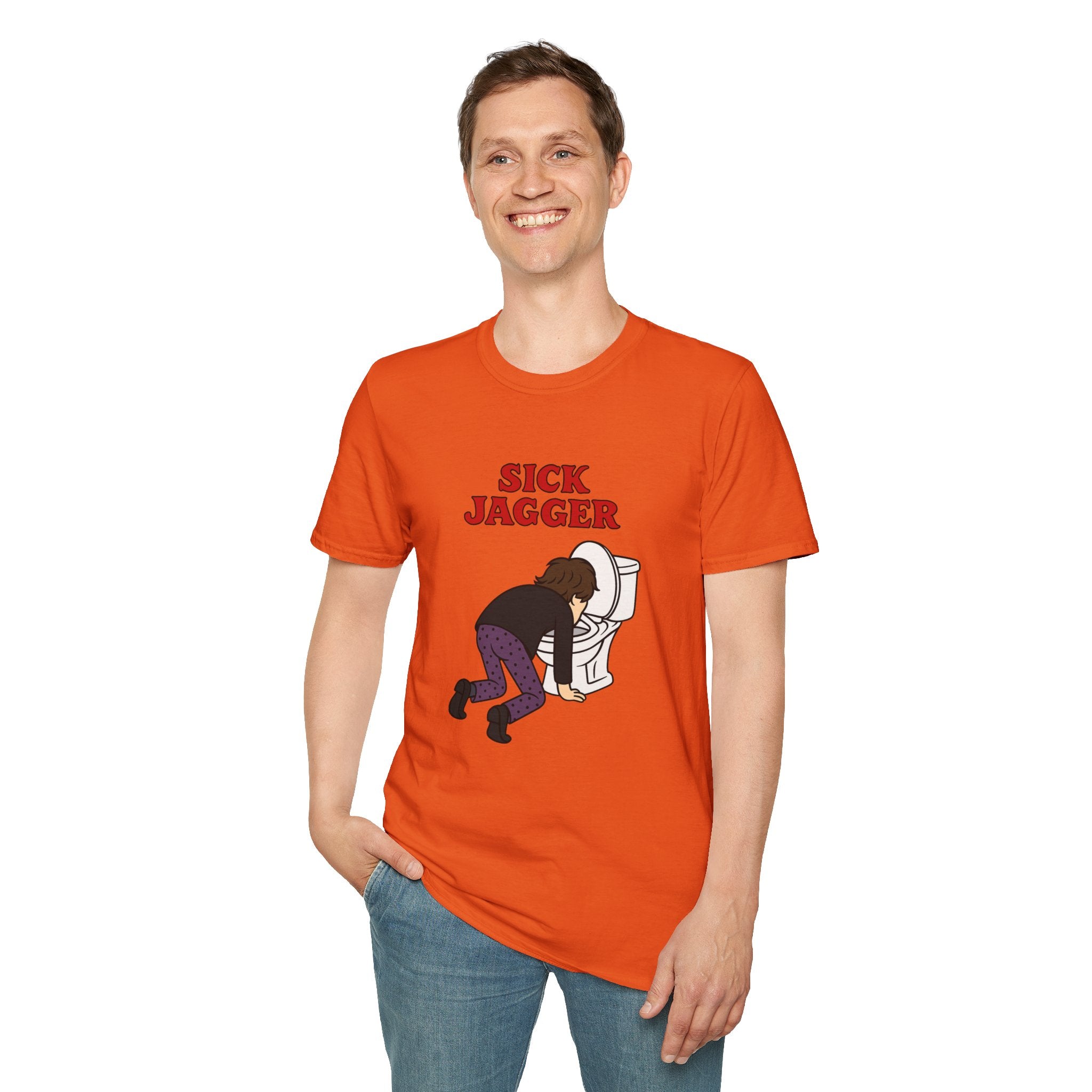 Sick Jagger funny shirt parody comedy tribute sick singer mick wordplay