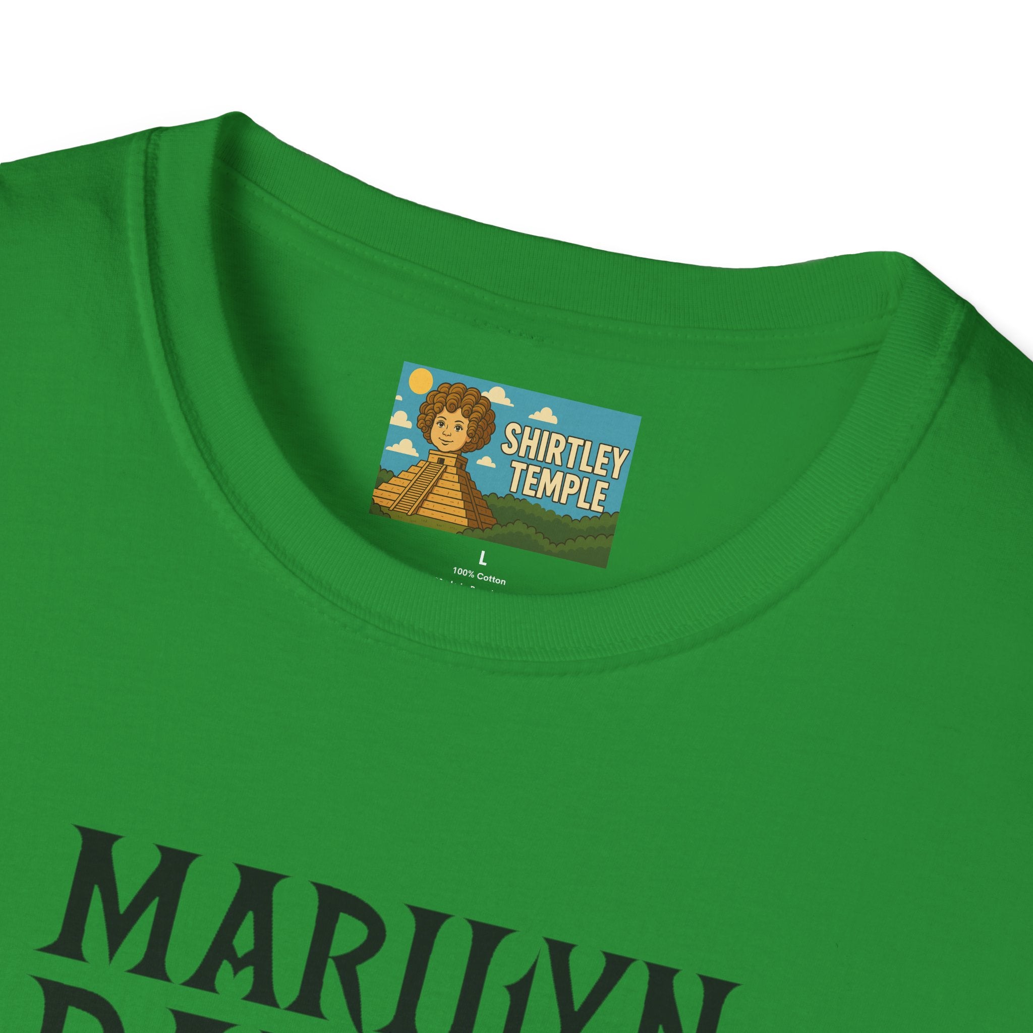 Marilyn Danson Funny Shirt, Mashup Tribute Tee, Parody Comedy Gift, Unisex Softstyle T-Shirt, Marilyn Manson Ted Danson