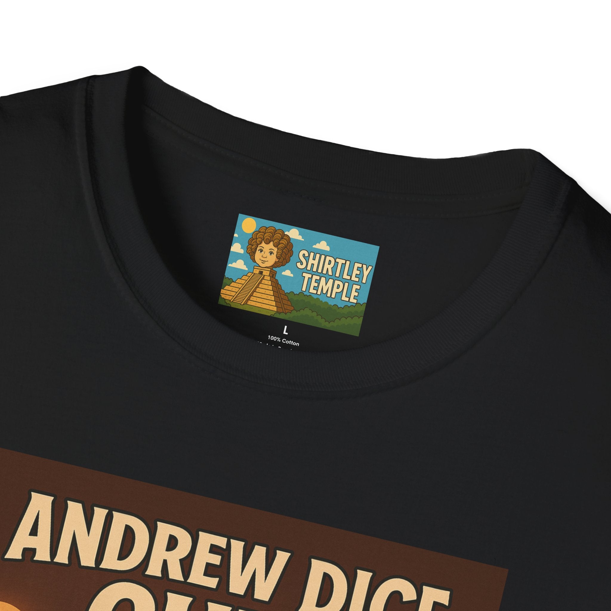 Andrew Dice Cube funny mashup Comedian T-Shirt, Humorous Wordplay Tee, Unisex Softstyle Top