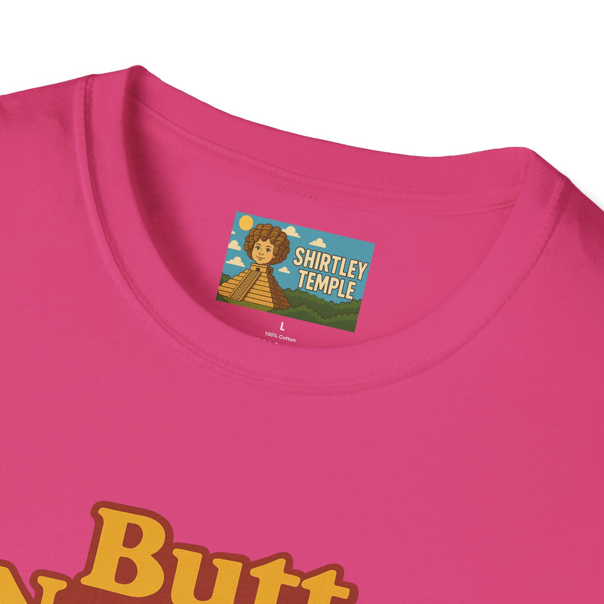 Butt Nuggets Funny Unisex Softstyle T-Shirt, Chicken Poop Pun Tee, Hilarious Wordplay Apparel, Comfy Graphic Shirt, Unisex Shirt for Joke