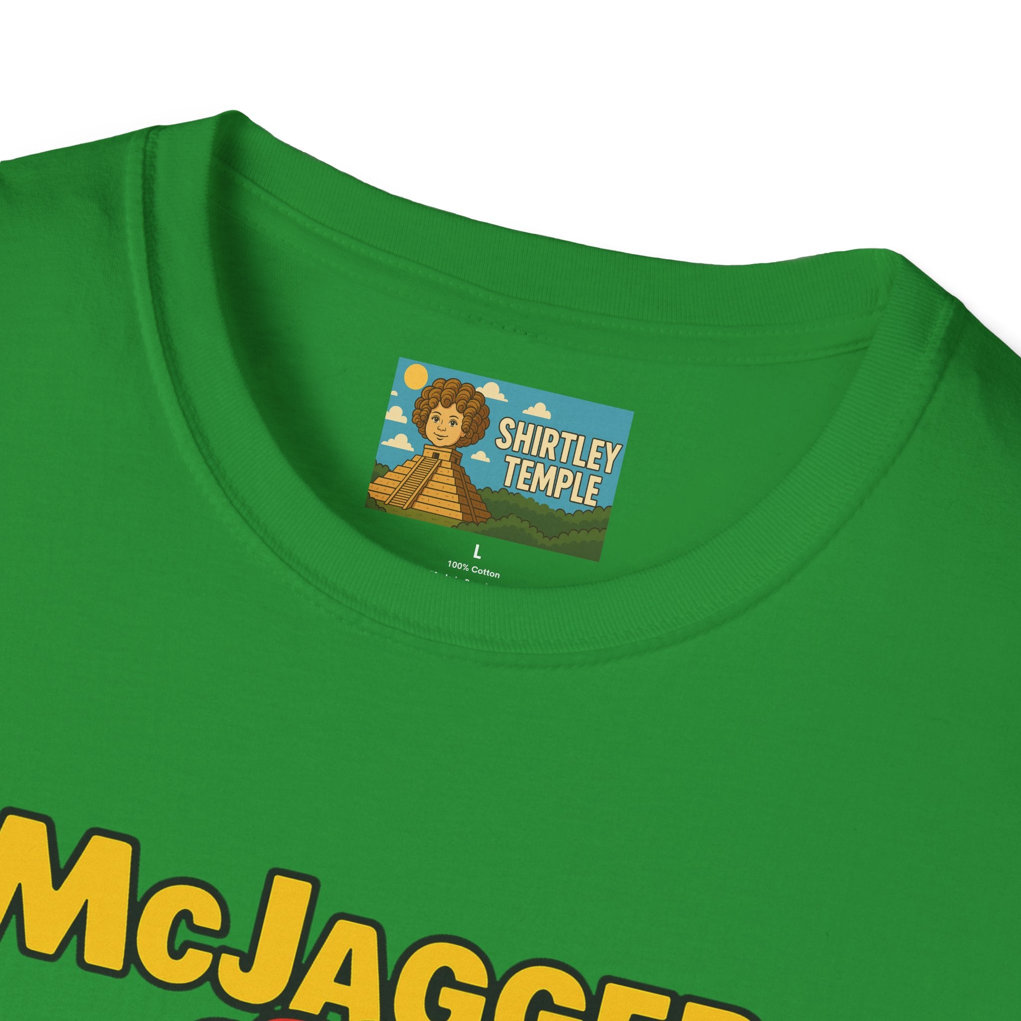 McJagger funny shirt parody tribute wordplay comedy pun