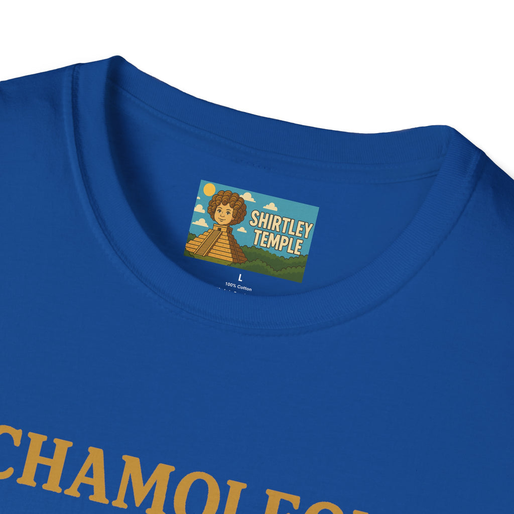 Chamoleon Funny Wordplay Parody Unisex T-Shirt, Napoleon Bonaparte Chameleon Tee Shirt Apparel